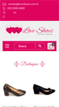 Mobile Screenshot of loveshoes.com.br